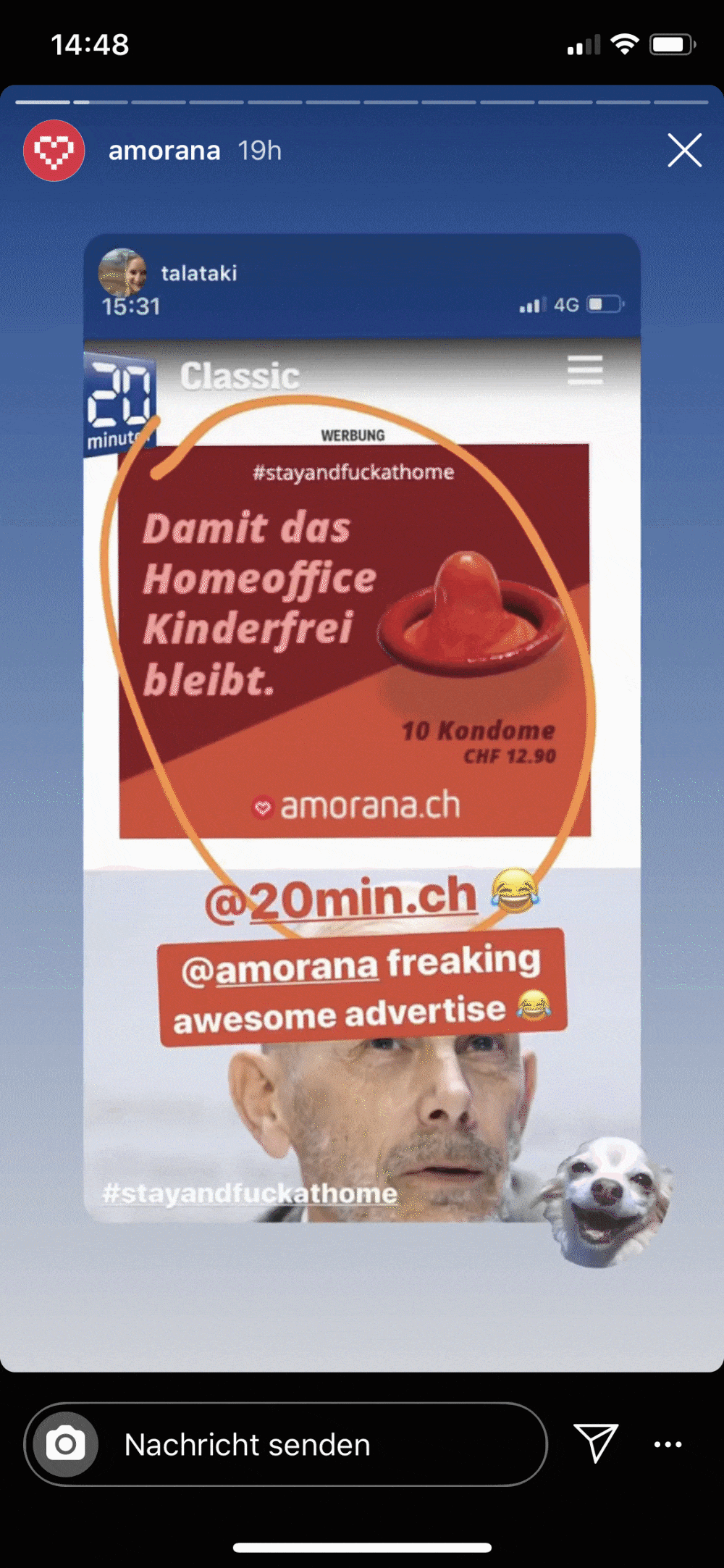 Amorana Produktkampagne